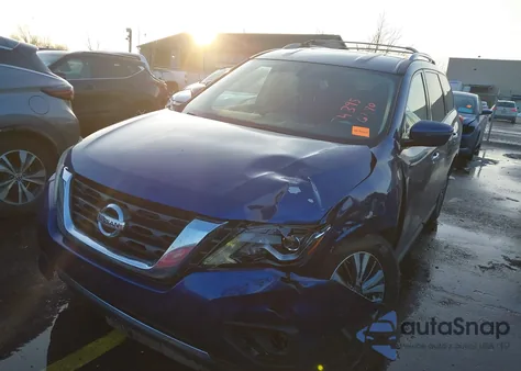 2019 Nissan Pathfinder Sv из США, поврежденный, VIN 5N1DR2MMXKC581911
